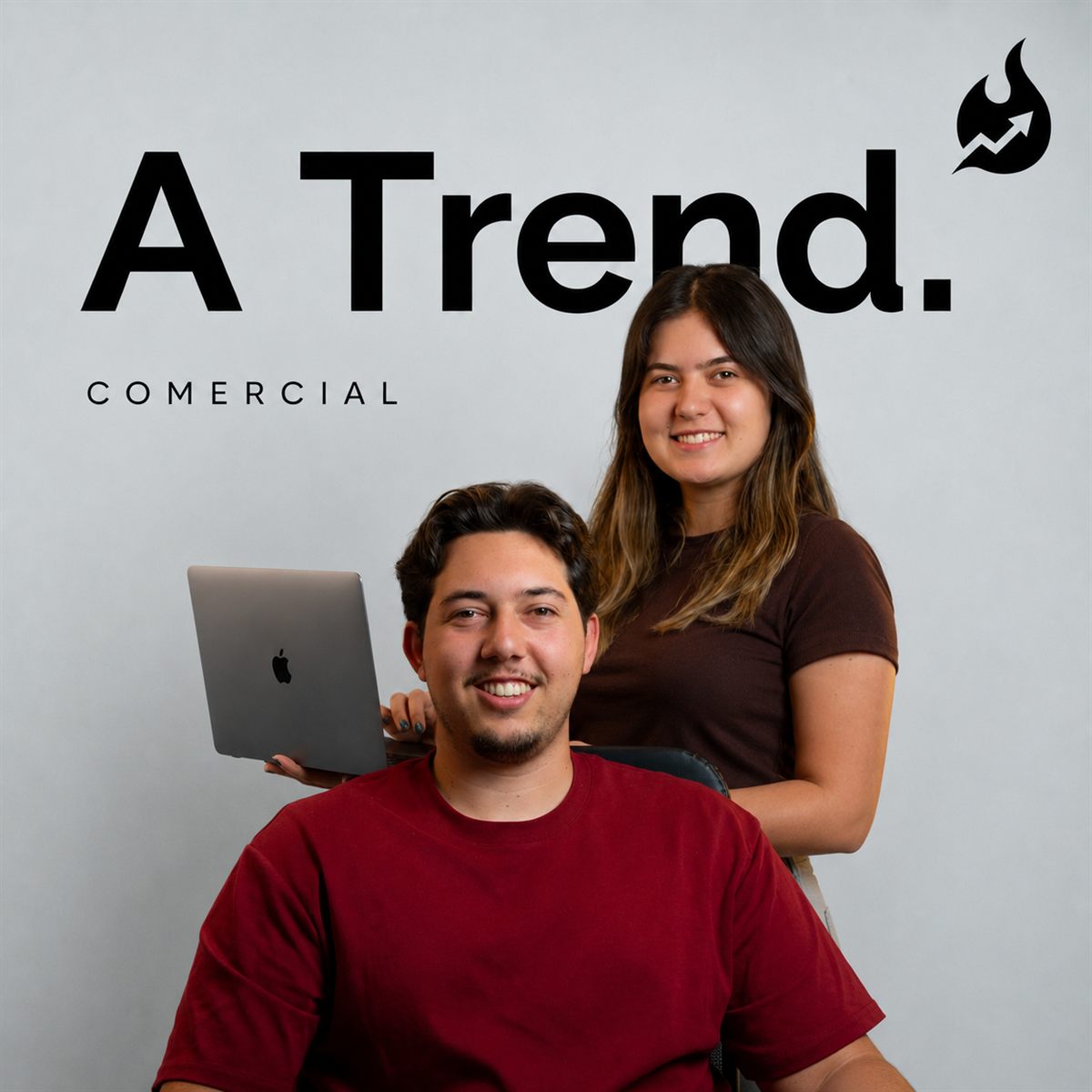 Samuel e Julia — fundadores da A. Trend Media